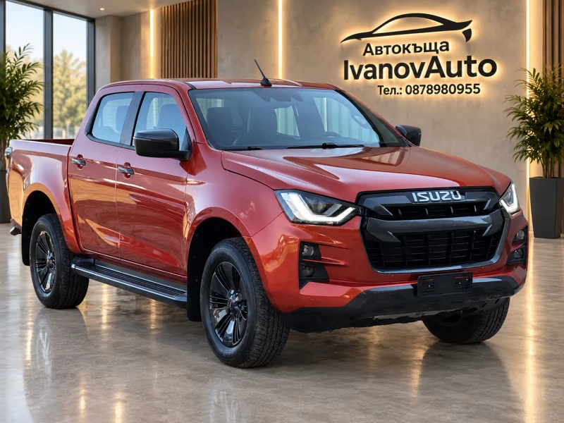 Isuzu D-max * 11388 km.* НОВ* 4X4 - 29290 € - 38134437 1 | Car24.bg Isuzu D-max * 11388 km.* НОВ* 4X4 - 29290 € - 38134437 1