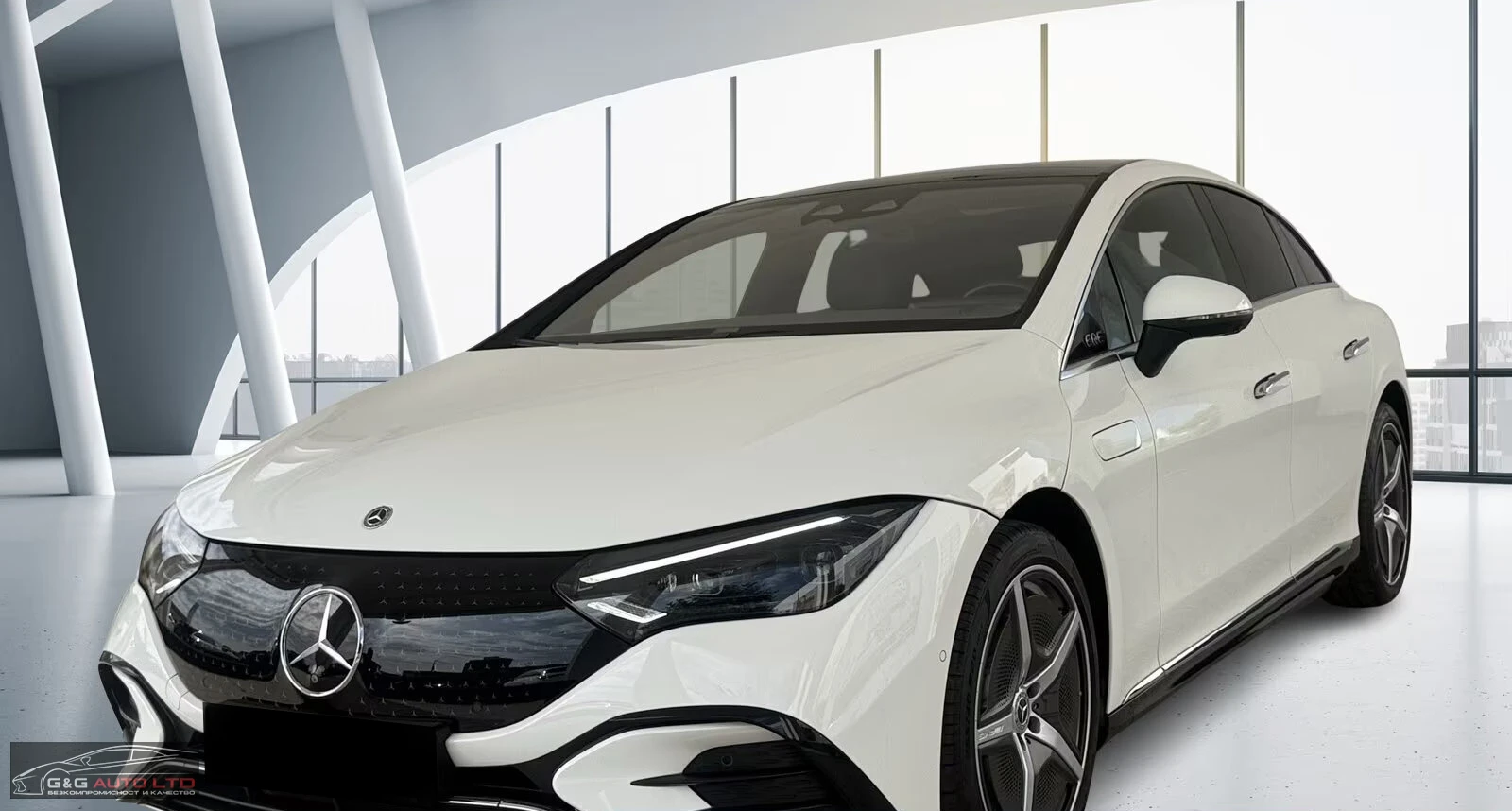 Mercedes-Benz EQE 350+ AMG/245H/PANO/360/DISTR/BURM/MEMO/721z | Auto.bg — изображение 1 Mercedes-Benz EQE 350+ AMG/245H/PANO/360/DISTR/BURM/MEMO/721z | Auto.bg — изображение 1