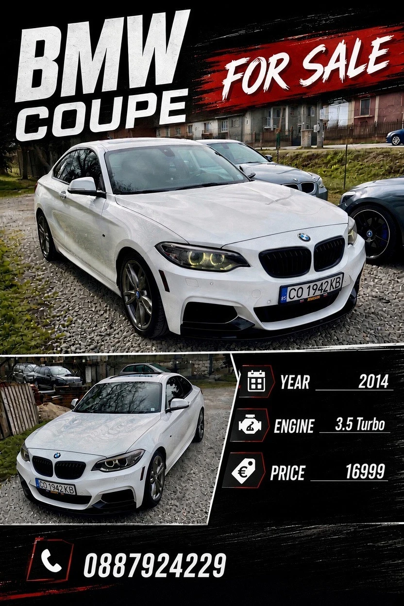 BMW 235 3.5 turbo | Auto.bg — изображение 1 BMW 235 3.5 turbo | Auto.bg — изображение 1