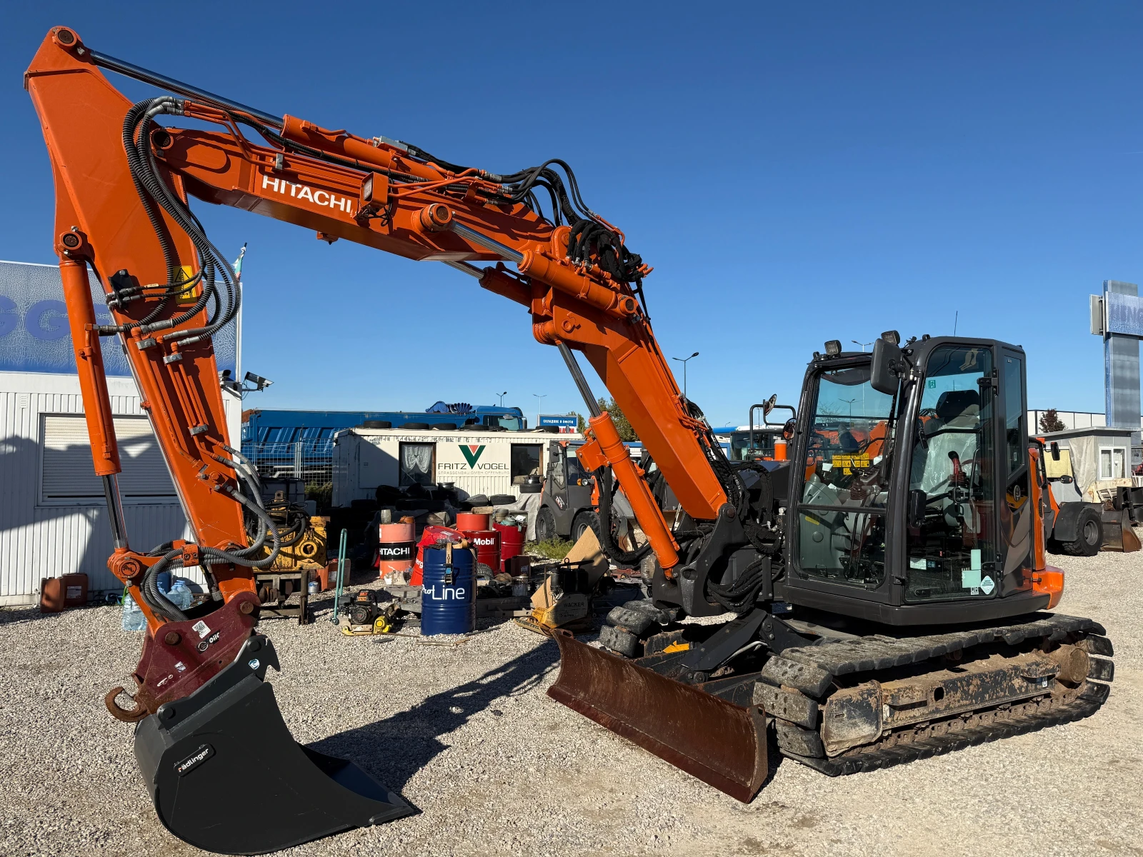 Багер Hitachi ZX 85 USB-6 - изображение 4 | Auto.bg Багер Hitachi ZX 85 USB-6 - изображение 4