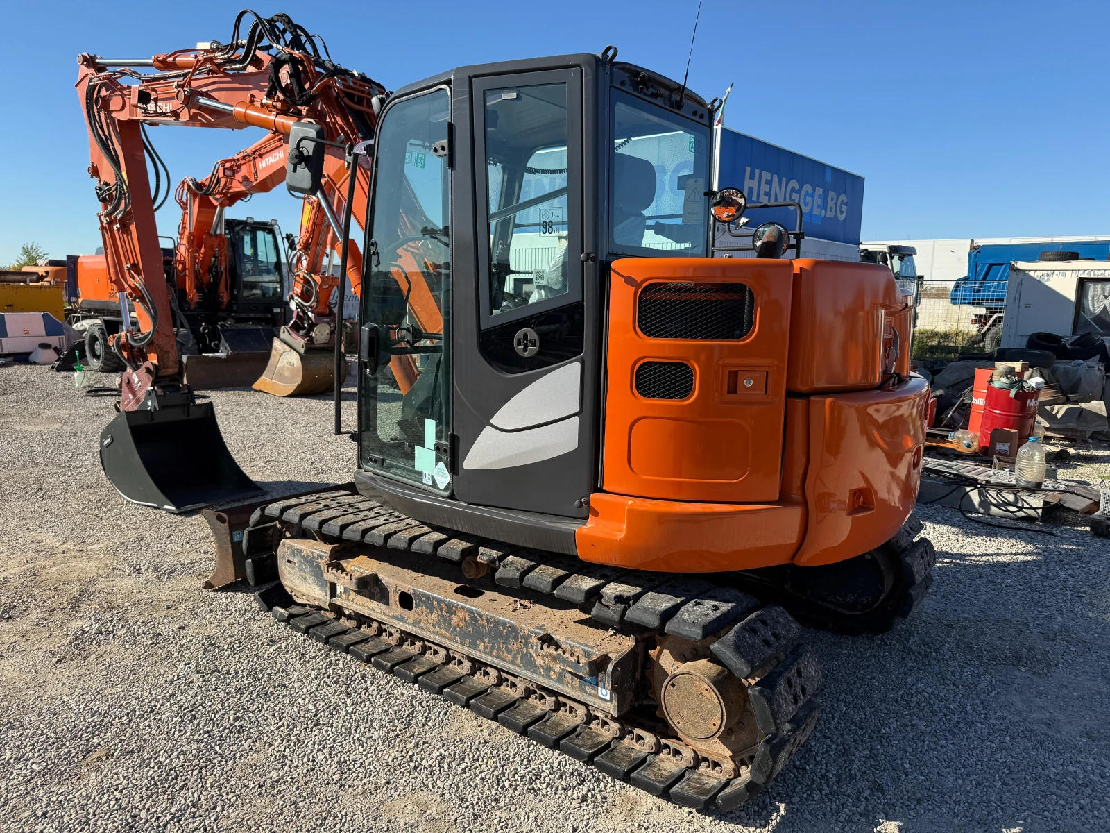 Багер Hitachi ZX 85 USB-6 - изображение 7 | Auto.bg Багер Hitachi ZX 85 USB-6 - изображение 7