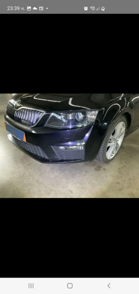 Обява за продажба на Skoda Octavia 2.0 TDI VRS KOJA NAVI PODGREV KAM. 2017 g EURO 6