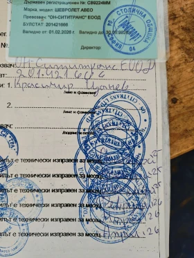 Chevrolet Aveo Такси - 2100 € / 4107.24 лв. - 20655560 6 | Car24.bg Chevrolet Aveo Такси - 2100 € / 4107.24 лв. - 20655560 6