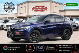 Alfa Romeo Stelvio Ti Sport | AWD| ONE OWNER| BSM| NAVI| PANO| RED IN