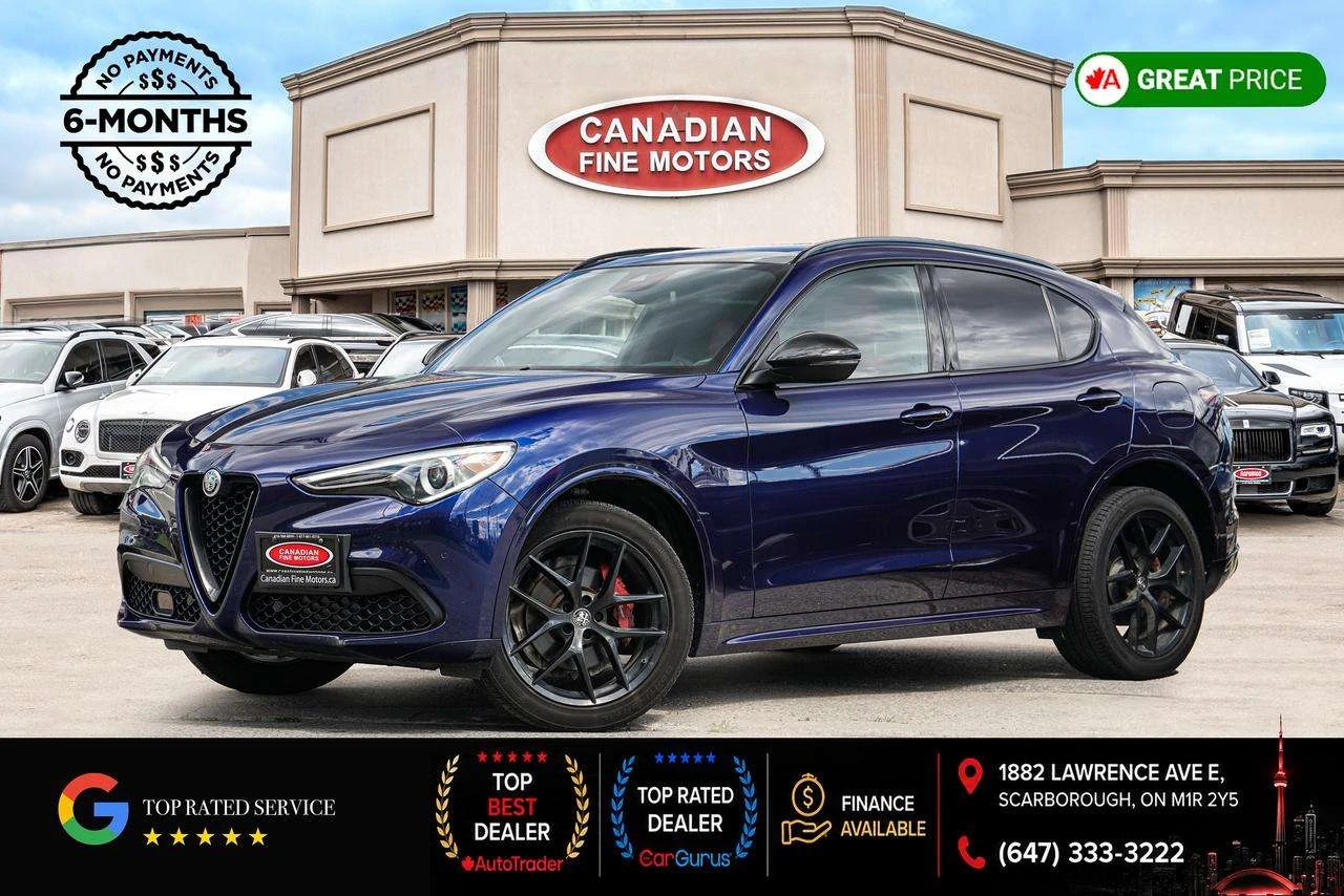 Alfa Romeo Stelvio Ti Sport | AWD| ONE OWNER| BSM| NAVI| PANO| RED IN | Auto.bg — изображение 1 Alfa Romeo Stelvio Ti Sport | AWD| ONE OWNER| BSM| NAVI| PANO| RED IN | Auto.bg — изображение 1