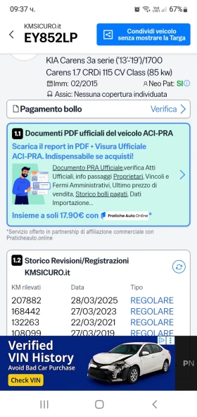 Kia Carens 1.7CRDI NAVI CLASSIC - 6900 € / 13495.23 лв. - 10266207 17 | Car24.bg Kia Carens 1.7CRDI NAVI CLASSIC - 6900 € / 13495.23 лв. - 10266207 17