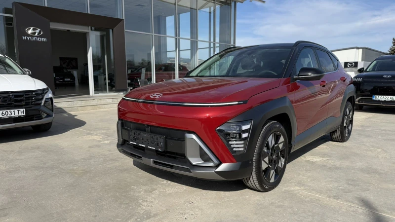 Hyundai Kona KONA SX2 HEV MY26 Exclusive LED Power seat 2 Tone - 40300 € / 78819.95 лв. - 27718234 1 | Car24.bg Hyundai Kona KONA SX2 HEV MY26 Exclusive LED Power seat 2 Tone - 40300 € / 78819.95 лв. - 27718234 1