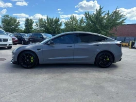 Tesla Model 3 WHITE INTERIOR / LFP BATTERY / NARDO GREY WRAP / А | Auto.bg — изображение 2 Tesla Model 3 WHITE INTERIOR / LFP BATTERY / NARDO GREY WRAP / А | Auto.bg — изображение 2
