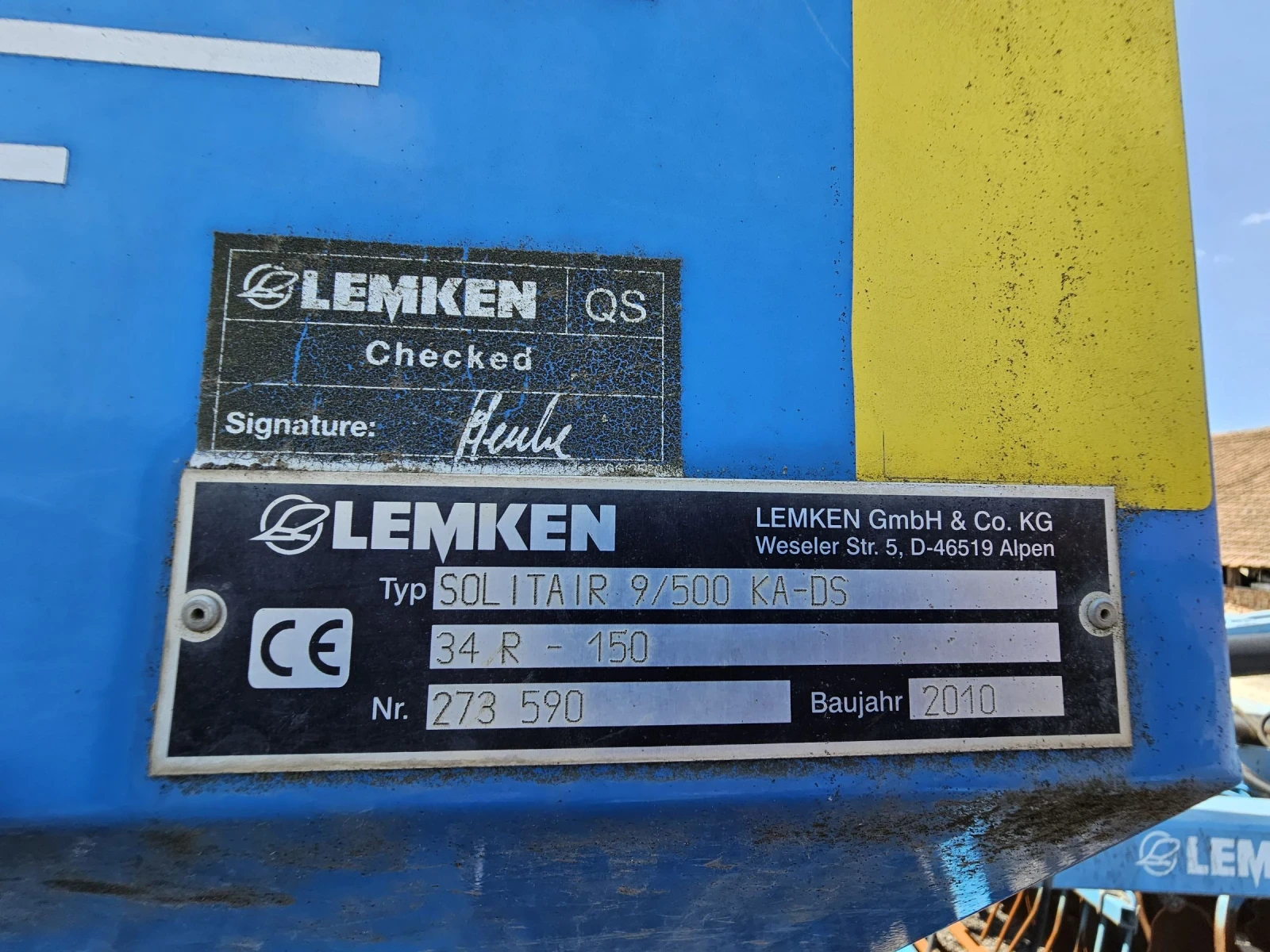 Сеялка Lemken Solitair9 - изображение 9 | Auto.bg Сеялка Lemken Solitair9 - изображение 9