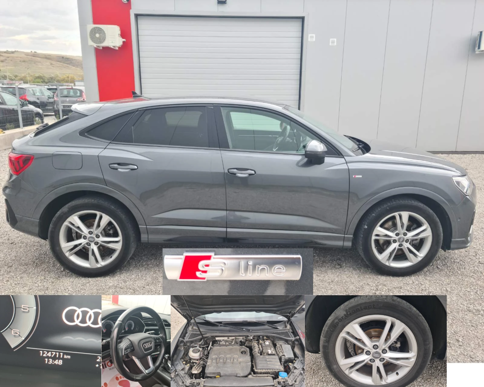 Audi Q3 Sportback 40TDI* S-line* Quattro* Kamera - изображение 6 | Auto.bg Audi Q3 Sportback 40TDI* S-line* Quattro* Kamera - изображение 6