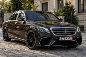 Mercedes-Benz S 500 Long 3xTV Всички екстри - Car24.bg Mercedes-Benz S 500 Long 3xTV Всички екстри