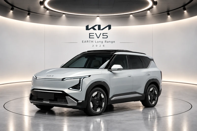 Kia EV5 EARTH FWD | 218HP| ОБДУХ| PANO| 360| HK| ACC - 41500 € - 50050784 1 | Car24.bg Kia EV5 EARTH FWD | 218HP| ОБДУХ| PANO| 360| HK| ACC - 41500 € - 50050784 1
