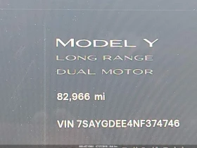 Tesla Model Y LONG RANGE DUAL MOTOR ALL WHEEL DRIVE * CARFAX * | Auto.bg — изображение 11 Tesla Model Y LONG RANGE DUAL MOTOR ALL WHEEL DRIVE * CARFAX * | Auto.bg — изображение 11