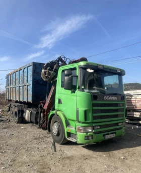 Scania 124 Мултилифт с кран