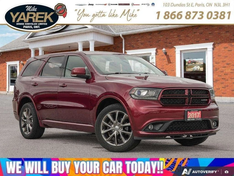 Dodge Durango * AWD. G/T. LEATHER. * * 7 SEATS* * . SUNROOF. * C - 14800 € / 28946.28 лв. - 85652230 1 | Car24.bg Dodge Durango * AWD. G/T. LEATHER. * * 7 SEATS* * . SUNROOF. * C - 14800 € / 28946.28 лв. - 85652230 1