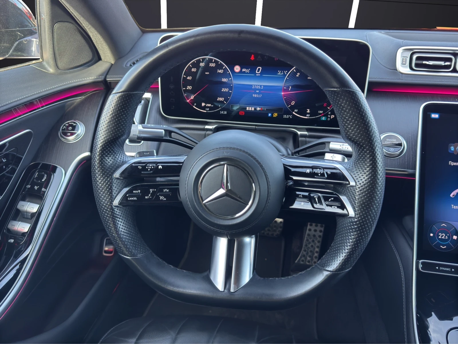 Mercedes-Benz S 350 d* 4M* AMG* PANORAMA* 360CAMERA* DISTRONIC* 20 - изображение 10 | Auto.bg Mercedes-Benz S 350 d* 4M* AMG* PANORAMA* 360CAMERA* DISTRONIC* 20 - изображение 10