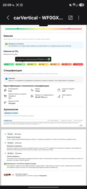 Ford Fiesta ST 1.6 TI-VCT - 3550 € / 6943.20 лв. - 29827793 15 | Car24.bg Ford Fiesta ST 1.6 TI-VCT - 3550 € / 6943.20 лв. - 29827793 15