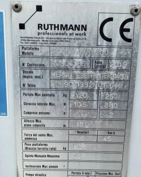Автовишка Ruthmann RS200 Ecoline | Auto.bg — изображение 14 Автовишка Ruthmann RS200 Ecoline | Auto.bg — изображение 14