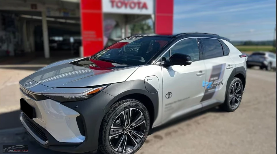 Toyota bZ4X LOUNGE/204HP/PANO/MEMO/360/CPLAY/DIGI/485q | Auto.bg — изображение 1 Toyota bZ4X LOUNGE/204HP/PANO/MEMO/360/CPLAY/DIGI/485q | Auto.bg — изображение 1