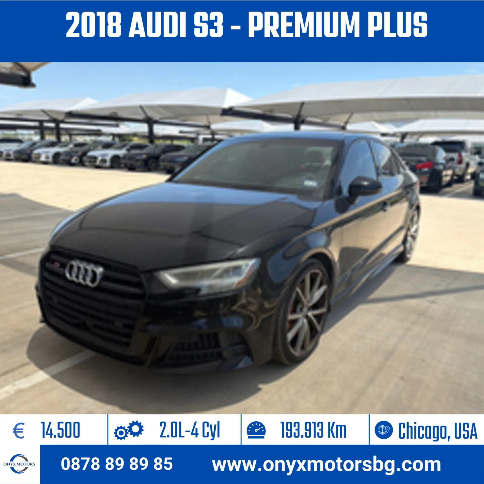 Audi S3 PREMIUM PLUS | Auto.bg — изображение 1 Audi S3 PREMIUM PLUS | Auto.bg — изображение 1
