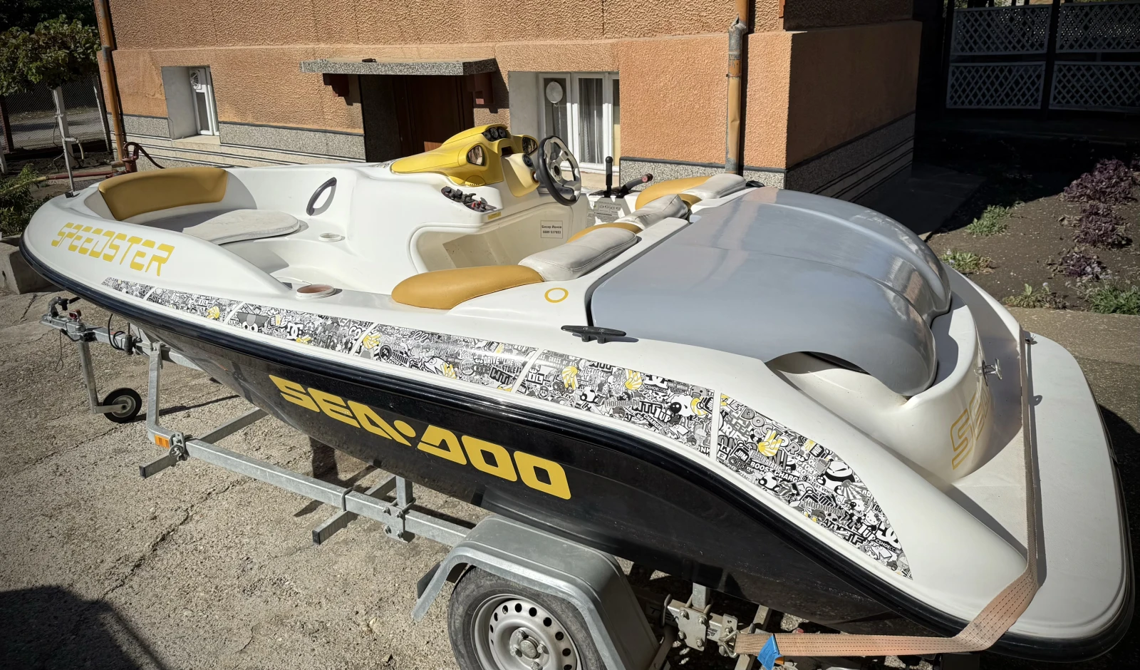 Лодка Bombardier Sea Doo SPEEDSTER - изображение 2 | Auto.bg Лодка Bombardier Sea Doo SPEEDSTER - изображение 2