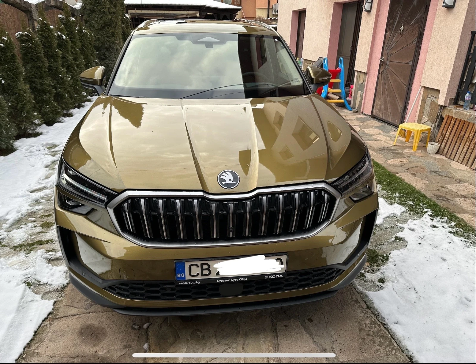 Skoda Kodiaq PANO* TDI* 193HP* 360* CANTON* MASSAGE* ЛИЗИНГ - изображение 5 | Auto.bg Skoda Kodiaq PANO* TDI* 193HP* 360* CANTON* MASSAGE* ЛИЗИНГ - изображение 5