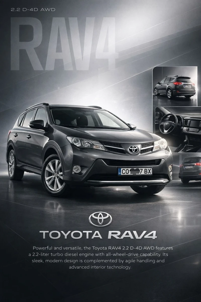 Toyota Rav4 2, 2 d4d 150 - 13999 € - 34957717 1 | Car24.bg Toyota Rav4 2, 2 d4d 150 - 13999 € - 34957717 1