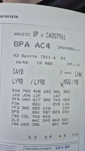 Audi A3 1.6 TDI 90кс.172хил.100%РЕАЛНИ ЛИЗИНГ ВИДЕО - 12500 лв. / 6391.15 € - 57398472 4 | Car24.bg Audi A3 1.6 TDI 90кс.172хил.100%РЕАЛНИ ЛИЗИНГ ВИДЕО - 12500 лв. / 6391.15 € - 57398472 4