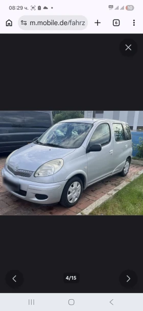 Toyota Yaris verso На части - Car24.bg Toyota Yaris verso На части
