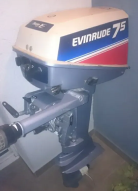 Обява за продажба на Извънбордов двигател Evinrude 7,5 ~ 720 лв. - изображение 1