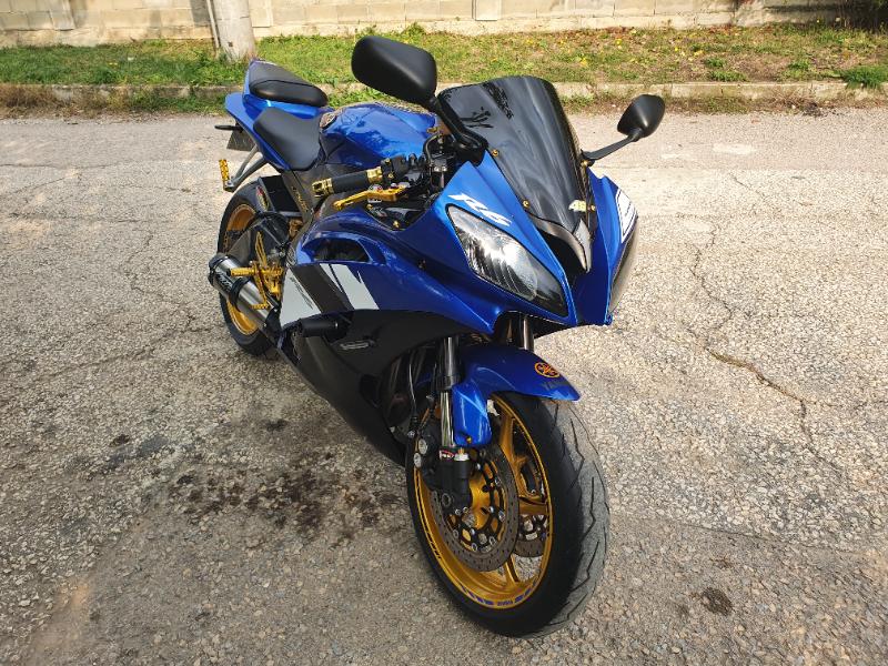 Yamaha YZF-R6 Yzf R6 Blue Gold - изображение 10