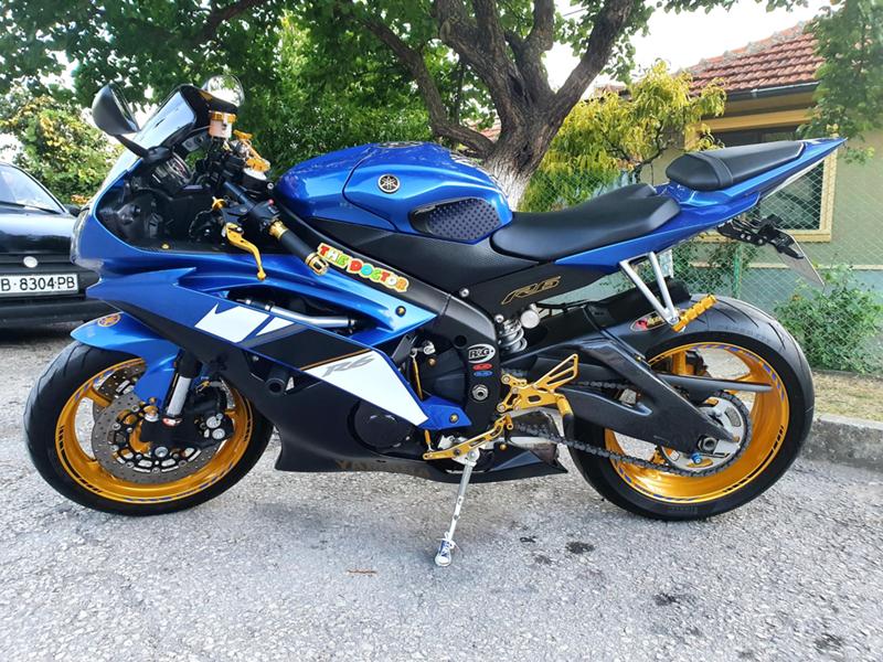 Yamaha YZF-R6 Yzf R6 Blue Gold - изображение 9