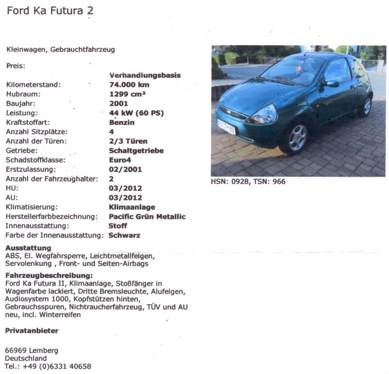 Ford Ka  - изображение 2