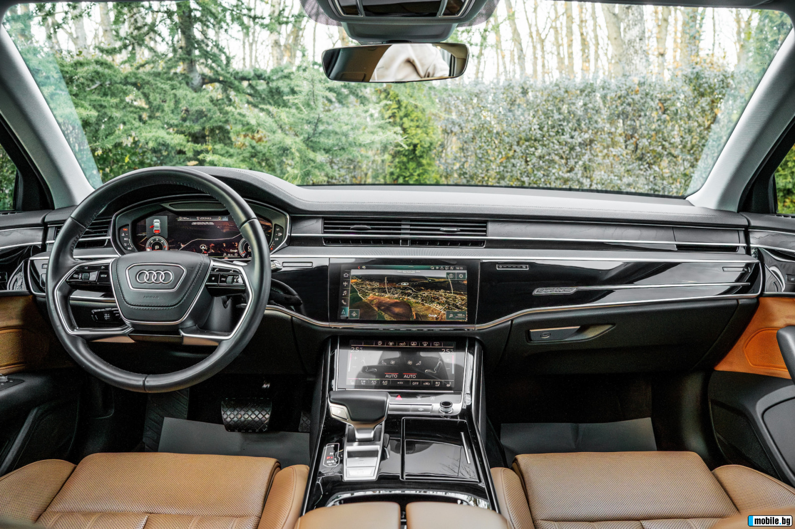 Audi A8 5.0TDI*XCLUSIVE*HEAD UP*BANG&OLUFSEN*360CAM*DISTR | Mobile.bg   13