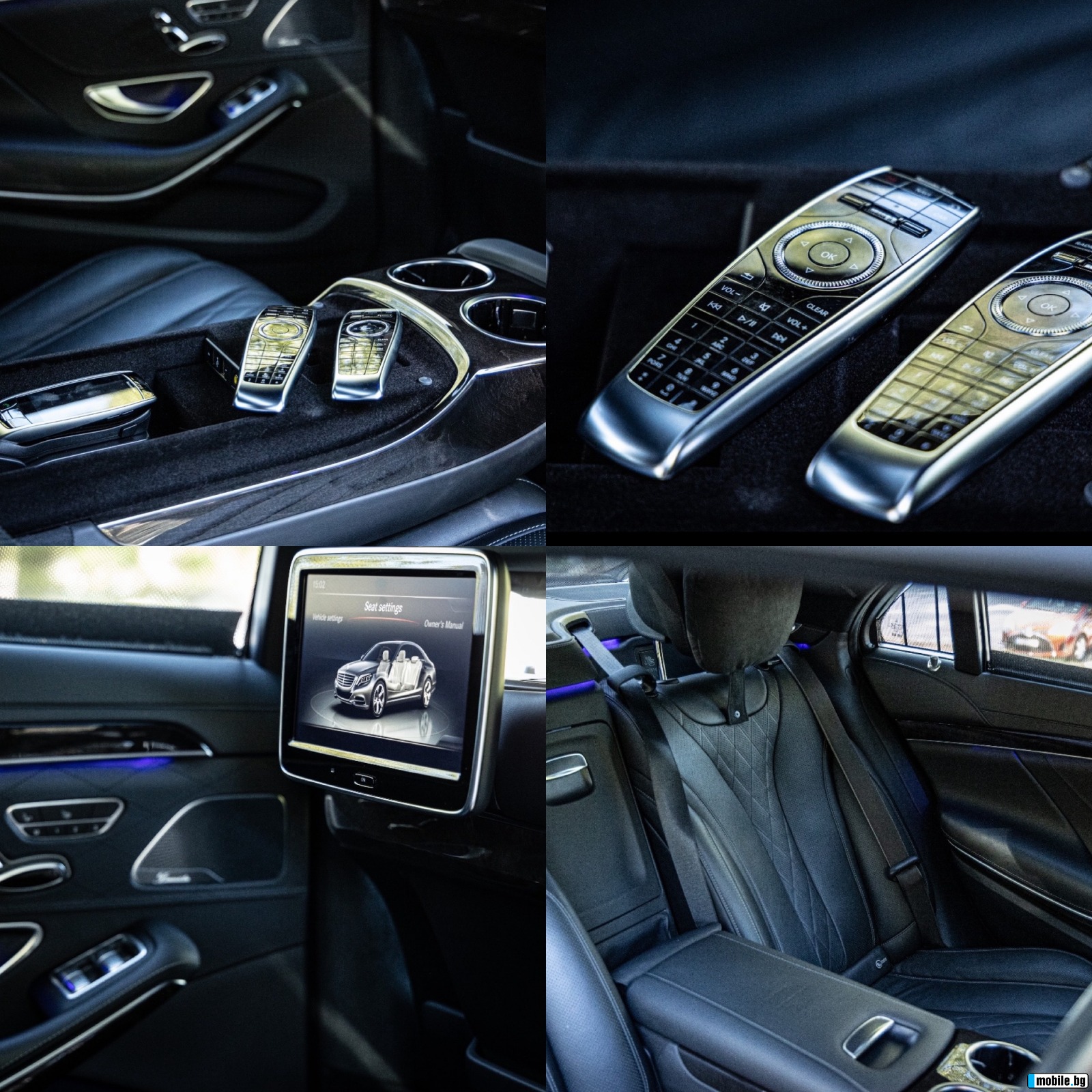 Mercedes-Benz S 500  L AMG 4MATIC *KEYLESS*BURMESTER*360*  | Mobile.bg   9