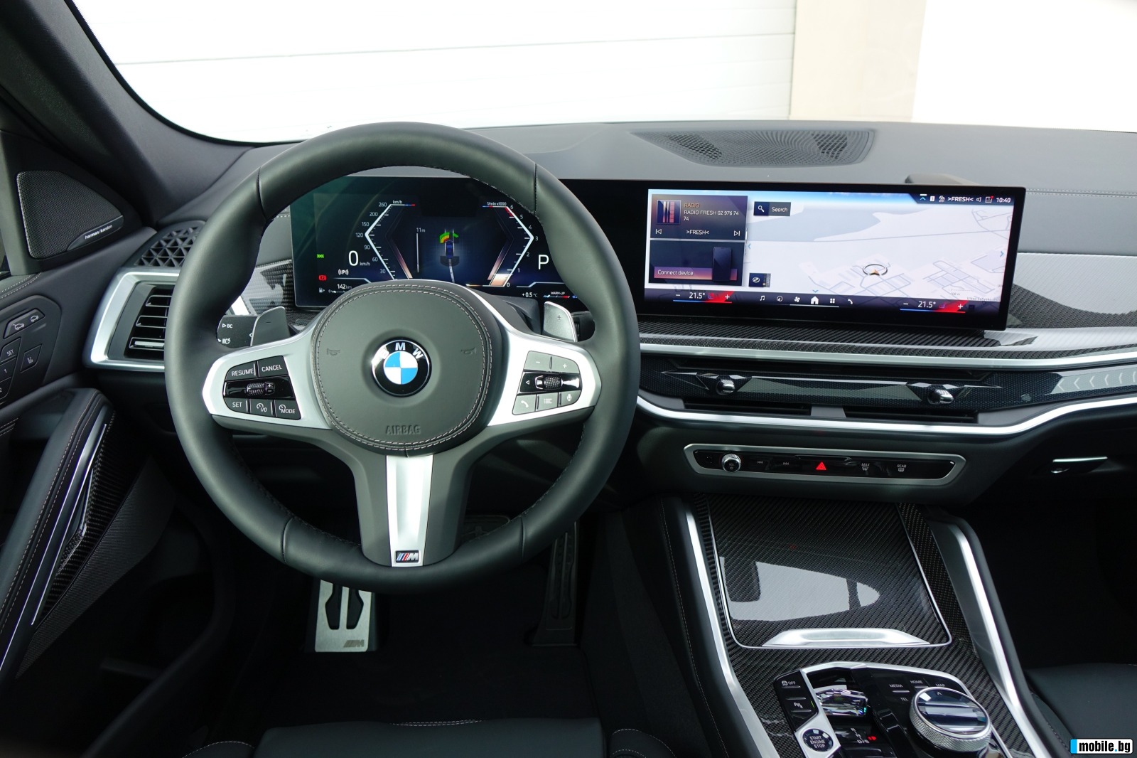 BMW X6 30d xDrive* M Sport+ * CARBON* SWAROVSKI* NEW 2024 | Mobile.bg   10