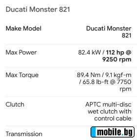 Ducati Monster 821  ABS | Mobile.bg   6