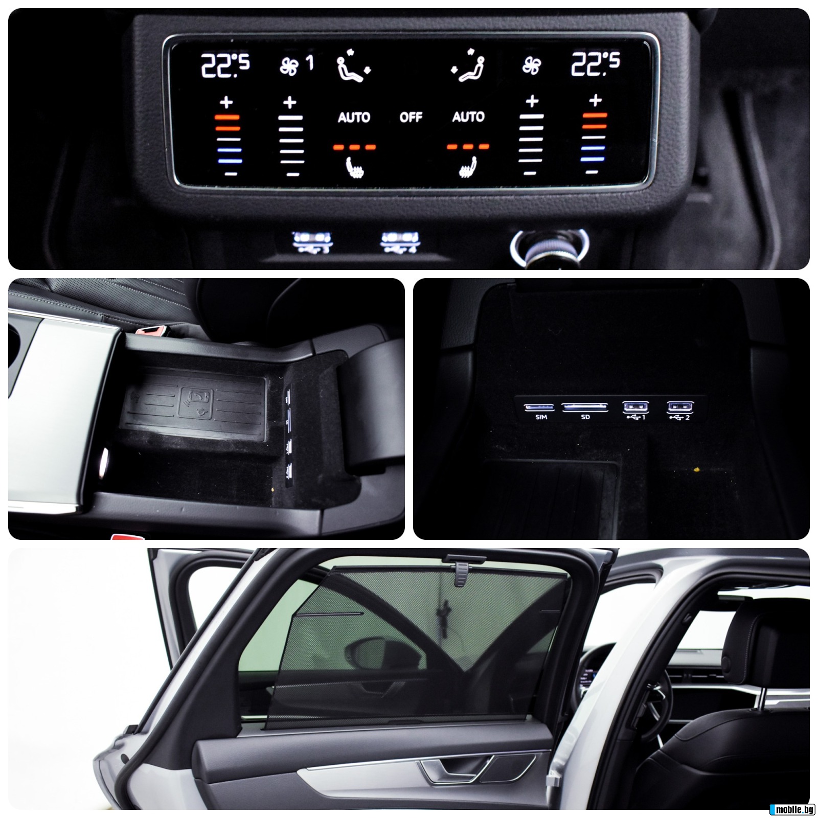 Audi A6  , Matrix, S line, Ambient, AppleCarPlay, B& | Mobile.bg   16