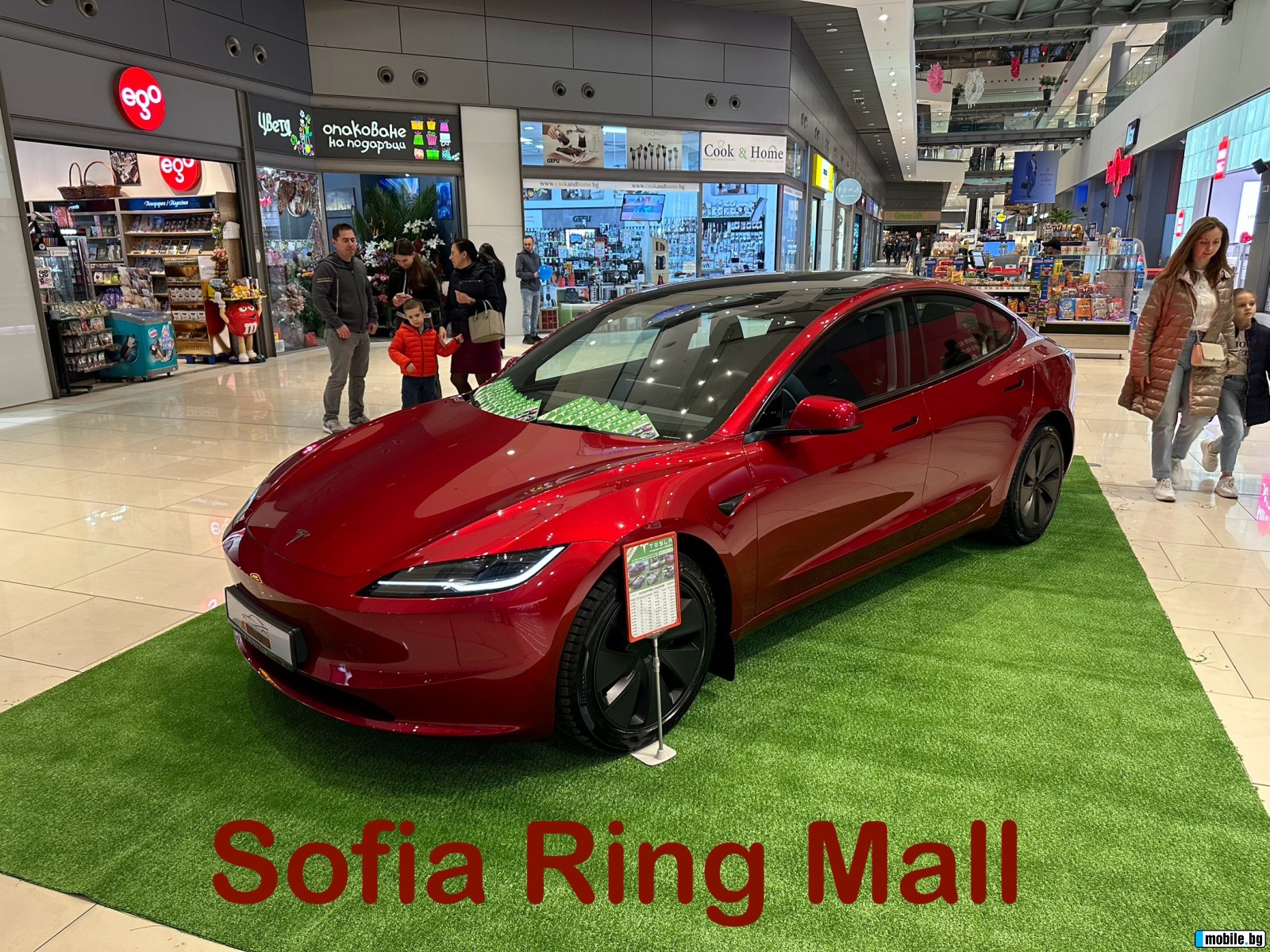 Вижте всички снимки за Tesla Model 3 2024-model/Sofia RING MALL