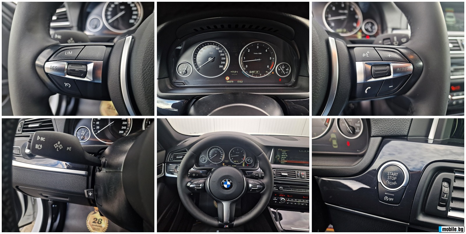 BMW 530 FACE/M/GERMANY///RECARO/LED/F1/LIZING | Mobile.bg   10