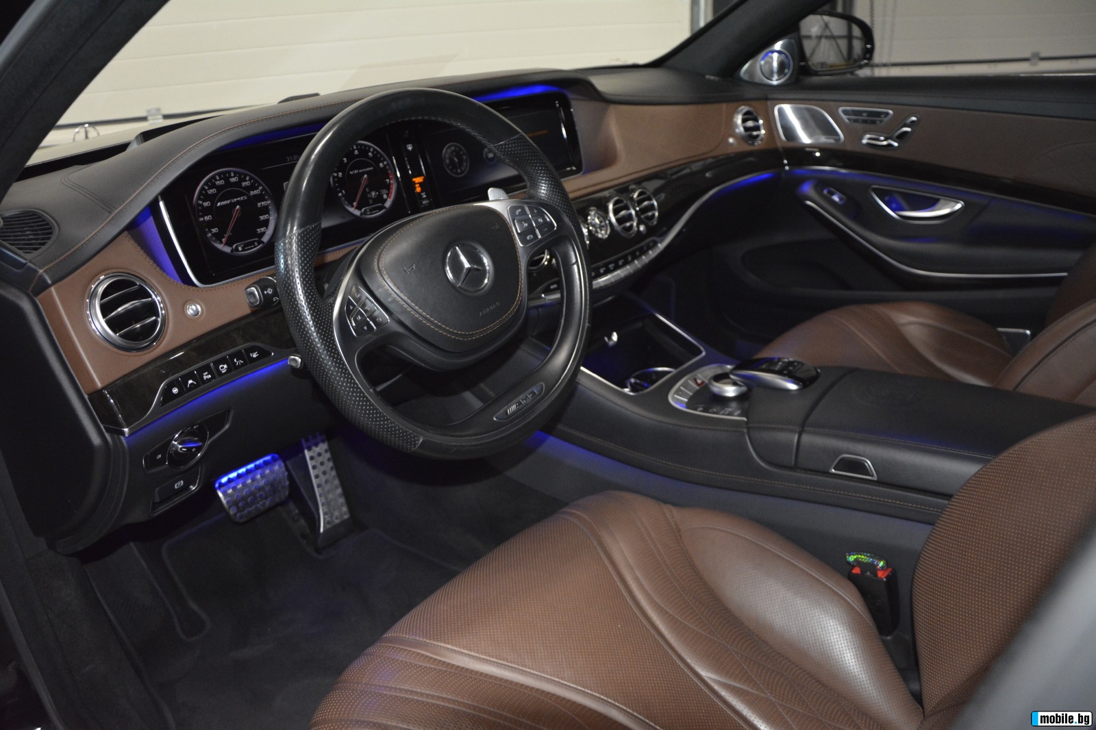 Mercedes-Benz S 63 AMG Carbon Ceramic / Burmaster / 3xTV /  | Mobile.bg   10