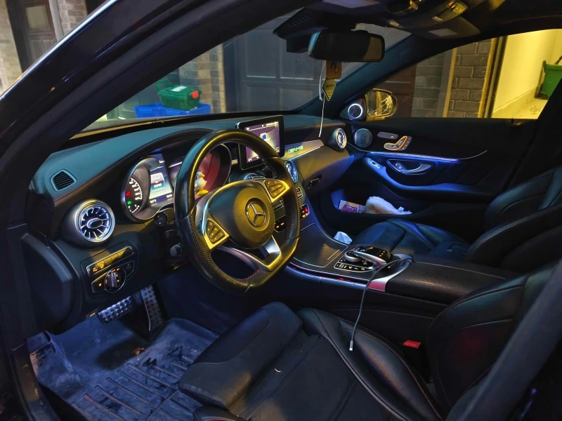 Mercedes-Benz C 43 AMG CARFAX АВТО КРЕДИТ , снимка 6 - Автомобили и джипове - 52650526