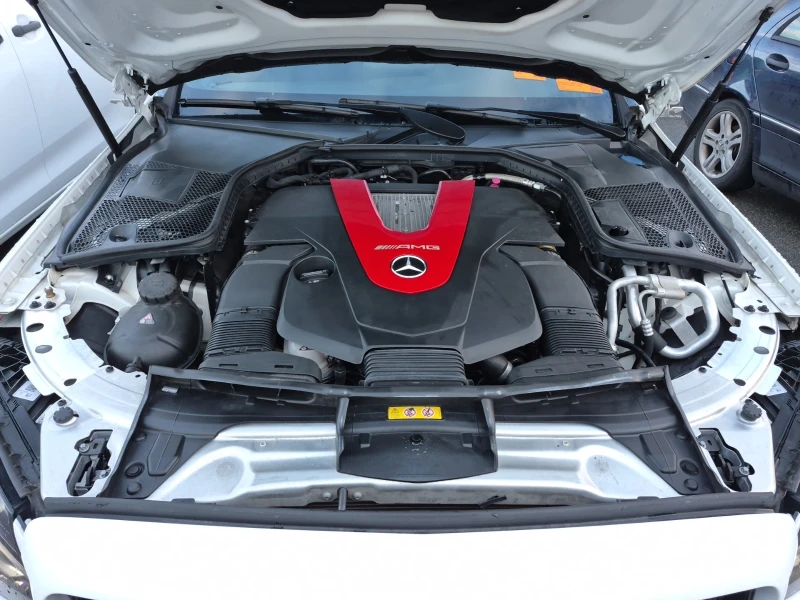 Mercedes-Benz C 43 AMG BURMESTER* SUNROOF* SUPER-SPEED WHEELS* BACK-CAMER, снимка 10 - Автомобили и джипове - 53077201