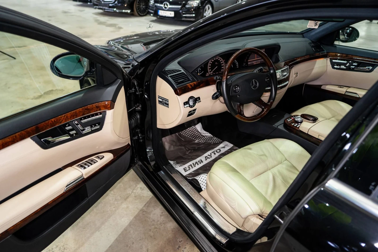 Mercedes-Benz S 600 V12 BITURBO LONG AMG PACK ПАНО H&K ЛИЗИНГ 100%, снимка 10 - Автомобили и джипове - 54521571