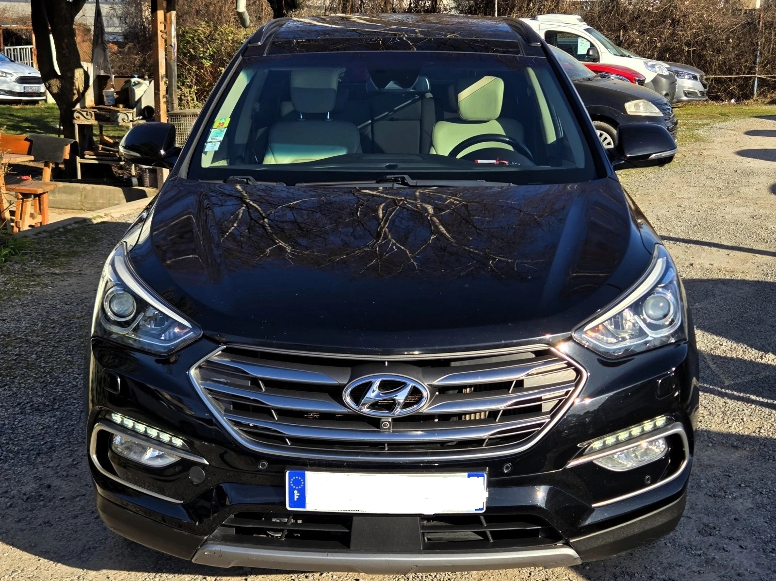 Hyundai Santa fe 2.2CRDI PREMIUM 4WD/7МЕСТА/ПАНОРАМА/DSTR, снимка 4 - Автомобили и джипове - 53177469