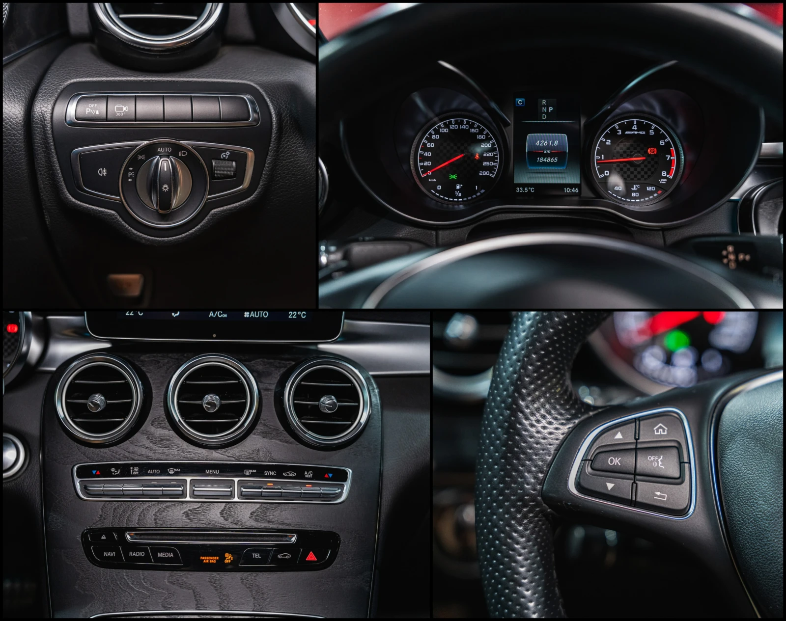 Mercedes-Benz GLC 43 AMG Coupe* 4matic* Burmester* , снимка 11 - Автомобили и джипове - 55855749