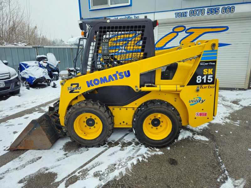 Мини челни товарачи Komatsu SK-815-16V-TURBO-HF-2 SPEED1600часа., снимка 4 - Индустриална техника - 48480000