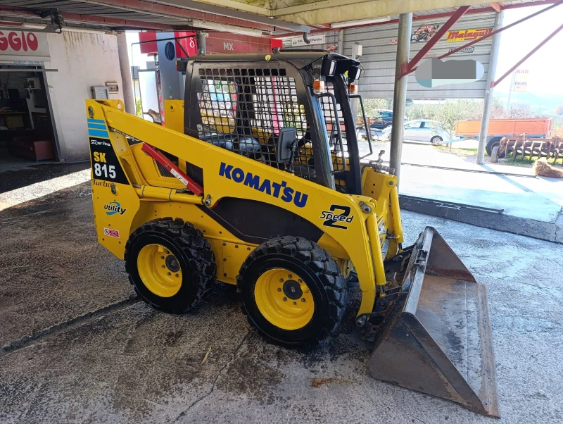 Мини челни товарачи Komatsu SK-815-16V-TURBO-HF-2 SPEED1600часа., снимка 2 - Индустриална техника - 48480000