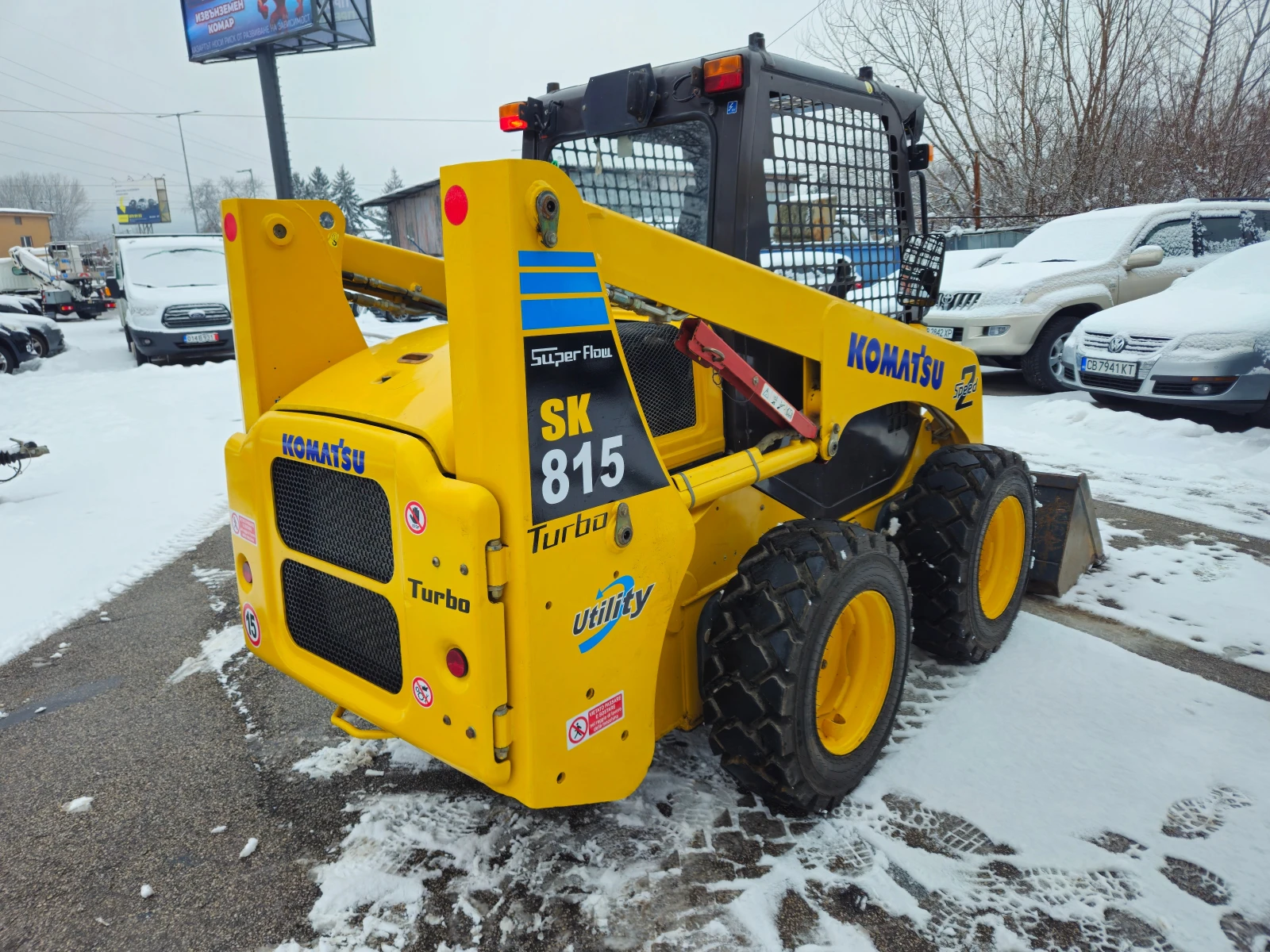 Мини челни товарачи Komatsu SK-815-16V-TURBO-HF-2 SPEED1600часа. - изображение 7