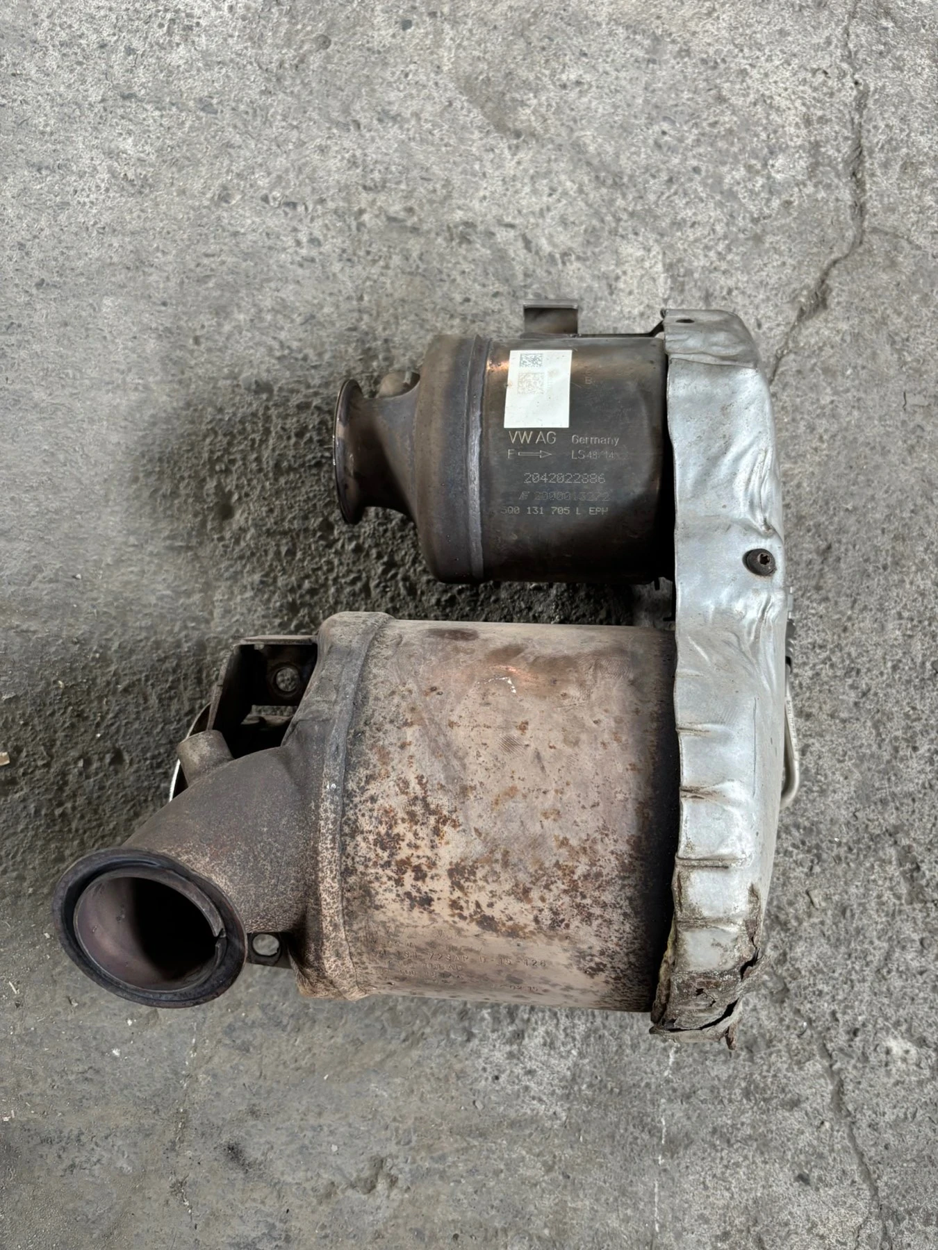 5Q0131705L DPF  SKODA OCTAVIA 3  2.0TDI 5Q0 131 705 L  | Mobile.bg   2